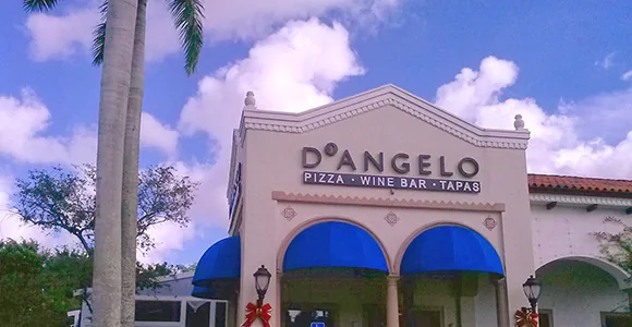 D'Angelo exterior sign by Shark Signs LLC