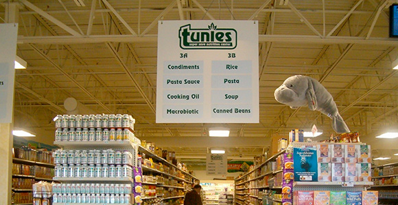 Interior sign — Tunies